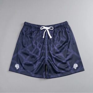 DARC SPORT X VENOM MARVEL “Symbiote” Web Mesh Shorts Midnight BLUE SIZE SMALL